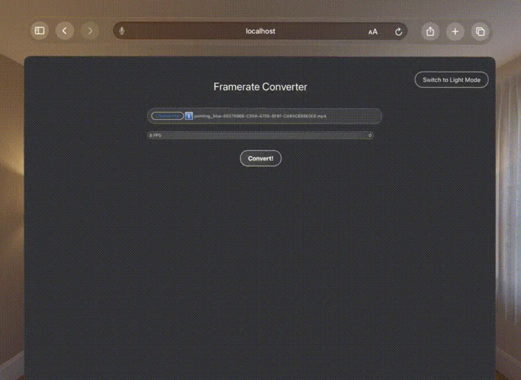 Framez - Video Frame Rate Reductor